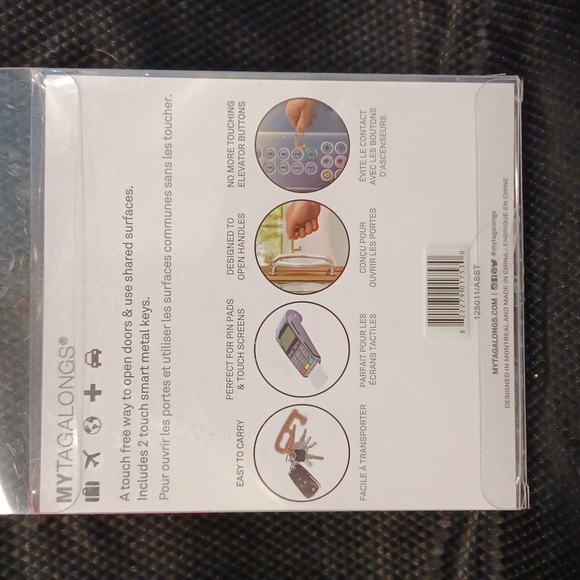 NIP My Tagalongs touch smart metal keys/stylus. - Picture 2 of 4